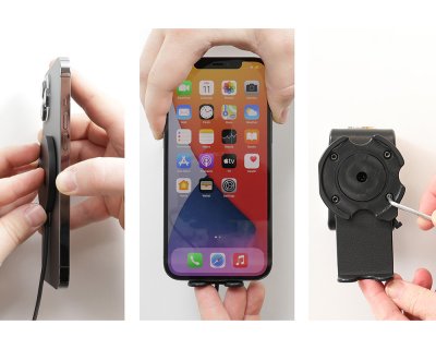 Trådlös laddare med Magsafe för iPhone | Brodit kulledshållare