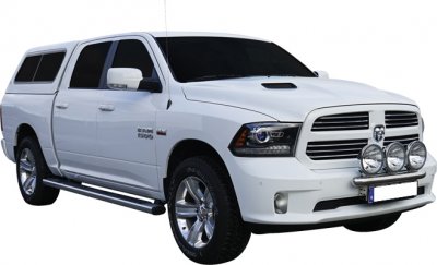 Extraljusfäste Dodge Ram 1500 2010-