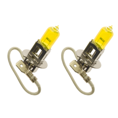 Strålkastarlampa 24V Gul H3