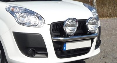 Extraljusfäste i Rostfritt stål till Opel Combo 2012-