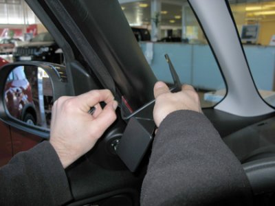 Mobilhållare Fiat 500L 2012-
