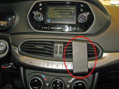 Mobilhållare Fiat Tipo från 2015-