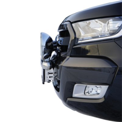 Extraljusfäste i Rostfritt stål för 3 extraljus till Ford Ranger från 2016-2019