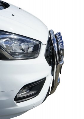 Frontbåge i Rostfritt stål till Ford Custom från 2018-2023