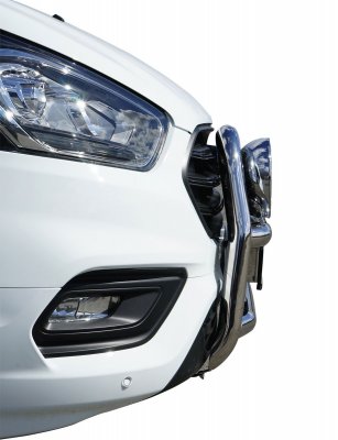 Frontbåge i Rostfritt stål till Ford Custom från 2018-2023