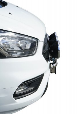 Extraljusfäste i Rostfritt stål till Ford Custom från 2018-2023