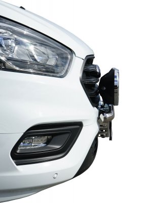 Extraljusfäste i Rostfritt stål till Ford Custom från 2018-2023