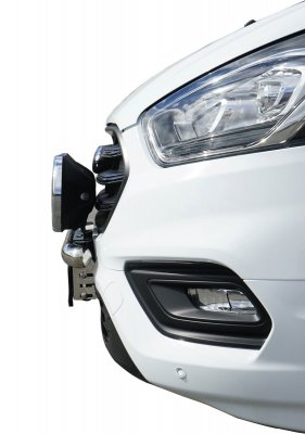 Extraljusfäste i Rostfritt stål till Ford Custom från 2018-2023