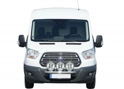 Extraljusfäste i Rostfritt stål till Ford Transit från 2014-2019