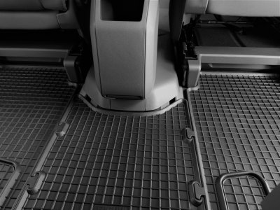 Gummimattor Volkswagen Multivan T7 från 2022- | Andra sätesraden