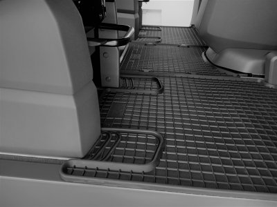 Gummimattor Volkswagen Multivan T7 från 2022- | Tredje sätesraden