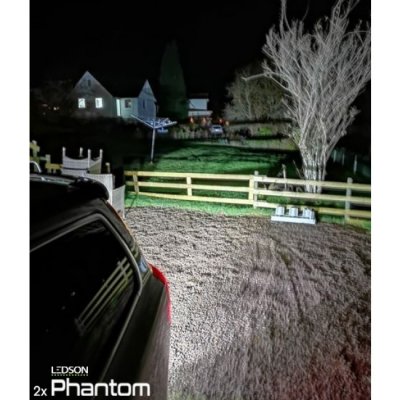 LEDSON Phantom LED Arbetsbelysning/backljus - 40W, Comboljusbild