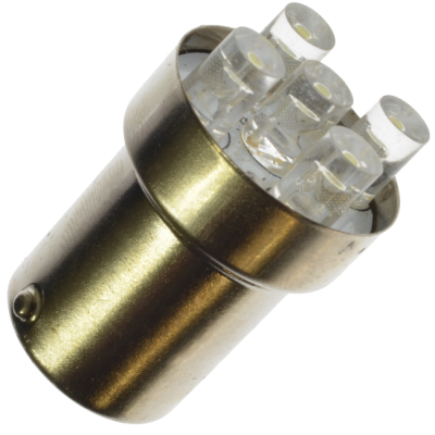 Diodlampa 10-30V 5W BA15s 5 dioder