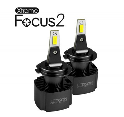 LED Strålkastarlampor Xtreme Focus 2 - Samma perfekta ljusbild, snäppet mer styrka