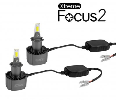 LED Strålkastarlampor Xtreme Focus 2 - Samma perfekta ljusbild, snäppet mer styrka