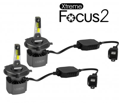 LED Strålkastarlampor Xtreme Focus 2 - Samma perfekta ljusbild, snäppet mer styrka
