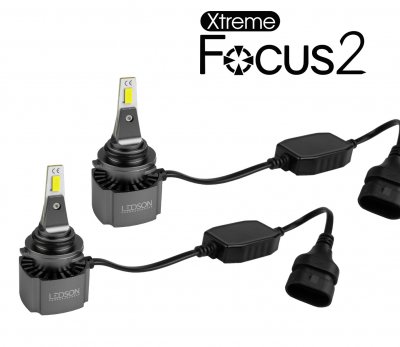 LED Strålkastarlampor Xtreme Focus 2 - Samma perfekta ljusbild, snäppet mer styrka