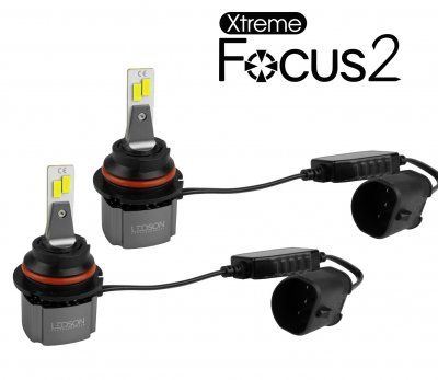 LED Strålkastarlampor Xtreme Focus 2 - Samma perfekta ljusbild, snäppet mer styrka