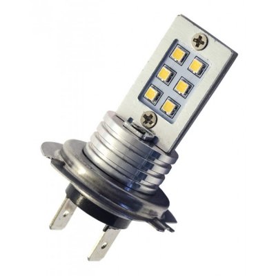 Ledlampa 12V 12xSMD Xenonvit H7