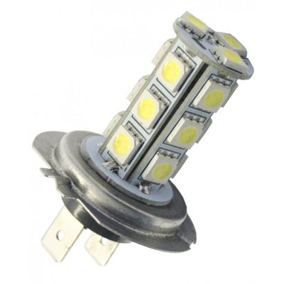 Ledlampa 12V 18xSMD Xenonvit H7