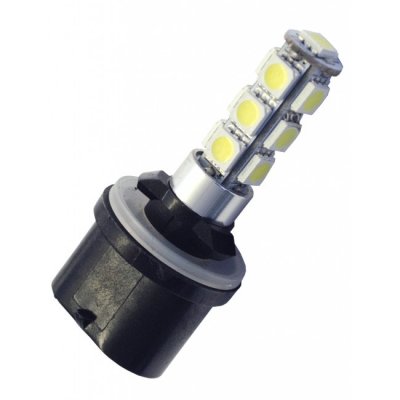 Ledlampa 12V 13xSMD xenonvit 880