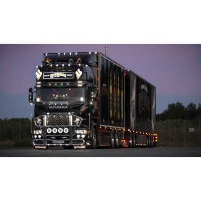 LED Extraljus 9" 75W Hi-Lux med parkeringsljus