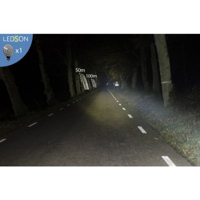 LED Extraljus 228 mm (9") - 75W, 6750 Lumen, 10-30V