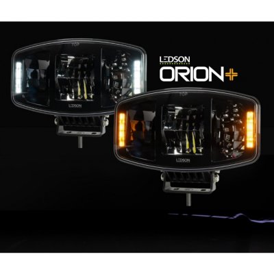 Orion+ LED-extraljus | 100W | Valbart positionsljus i vitt/orange