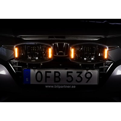 Orion+ LED-extraljus | 100W | Valbart positionsljus i vitt/orange