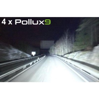 Pollux9+ Gen 2 LED Extraljus 218 mm (9") - 120W