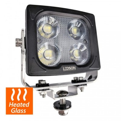 LEDSON Blaze LED Arbetsbelysning - 43W, Floodljusbild, Värmelins