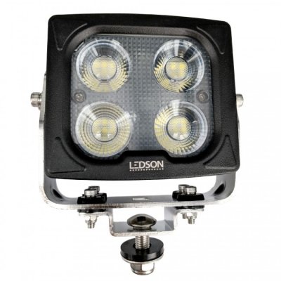 LEDSON Blaze LED Arbetsbelysning - 43W, Floodljusbild, Värmelins