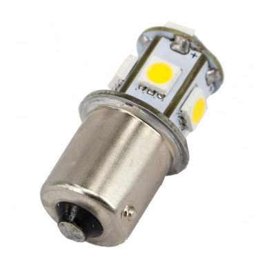 Diodlampa varmvit 8 SMD BA15c