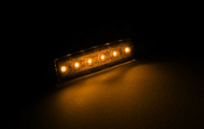 Supertunt positionsljus med 6xLED 12-24V E-märkt