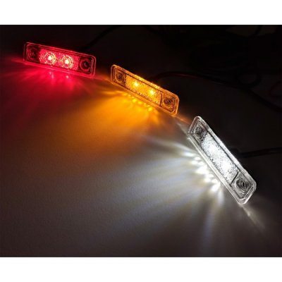 Astral LED-positionsljus | Easy Fit | E-märkt, Plan-/rörmontage | 12-24V