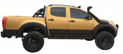 Skärmbreddare Isuzu D-Max från 2012-2020