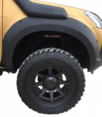 Skärmbreddare Isuzu D-Max från 2012-2020
