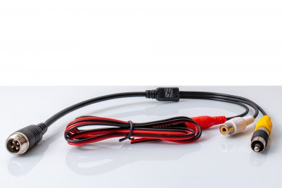 4-pinskamera till RCA-skärm