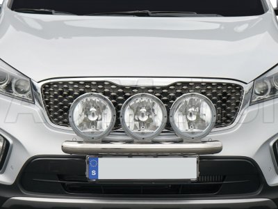 Extraljusfäste i Rostfritt stål till Kia Sorento från 2015-