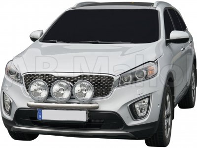 Extraljusfäste i Rostfritt stål till Kia Sorento från 2015-