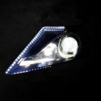 Side View LED strip 24V 1 LED/1 cm