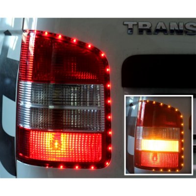 Sideview LED-strip 12V 36xLED 60cm | bakljus/blinkers