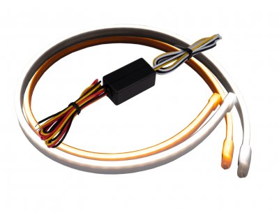 LEDSON Side Strip Xenonvit & Orange - Flexibla LED-lister