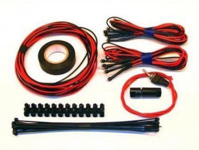 Utvändigt startkit LED 12-24V 10xDiod | Röd