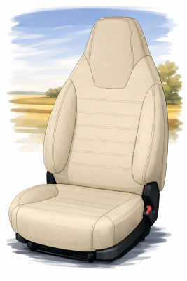 Bilklädsel Hymer husbil – Fiat Ducato 2015- | Beige
