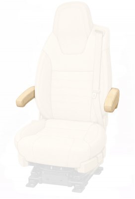 Armstödsklädsel till Dethleffs Husbil - Beige