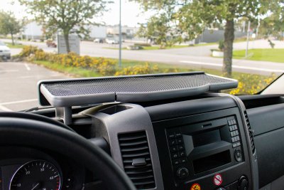 Bord till Mercedes Benz Sprinter 2006 2018 Mittbord passande VW Crafter, MB Sprinter 06 17 Svart