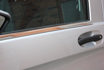 Rutlister i Rostfritt stål till Mercedes Vito/V-klass från 2014-