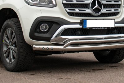 Frontrör med LED Mercedes X-Klass 2017-2020