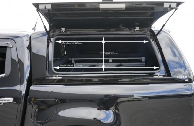Flakkåpa Alpha CMX till Mercedes-Benz X-klass från 2017-2020